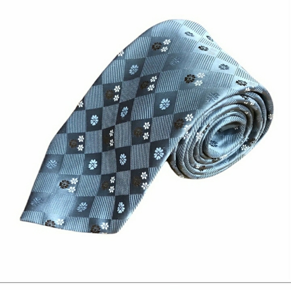 CHRISTIAN DIOR Cravates Blue tie